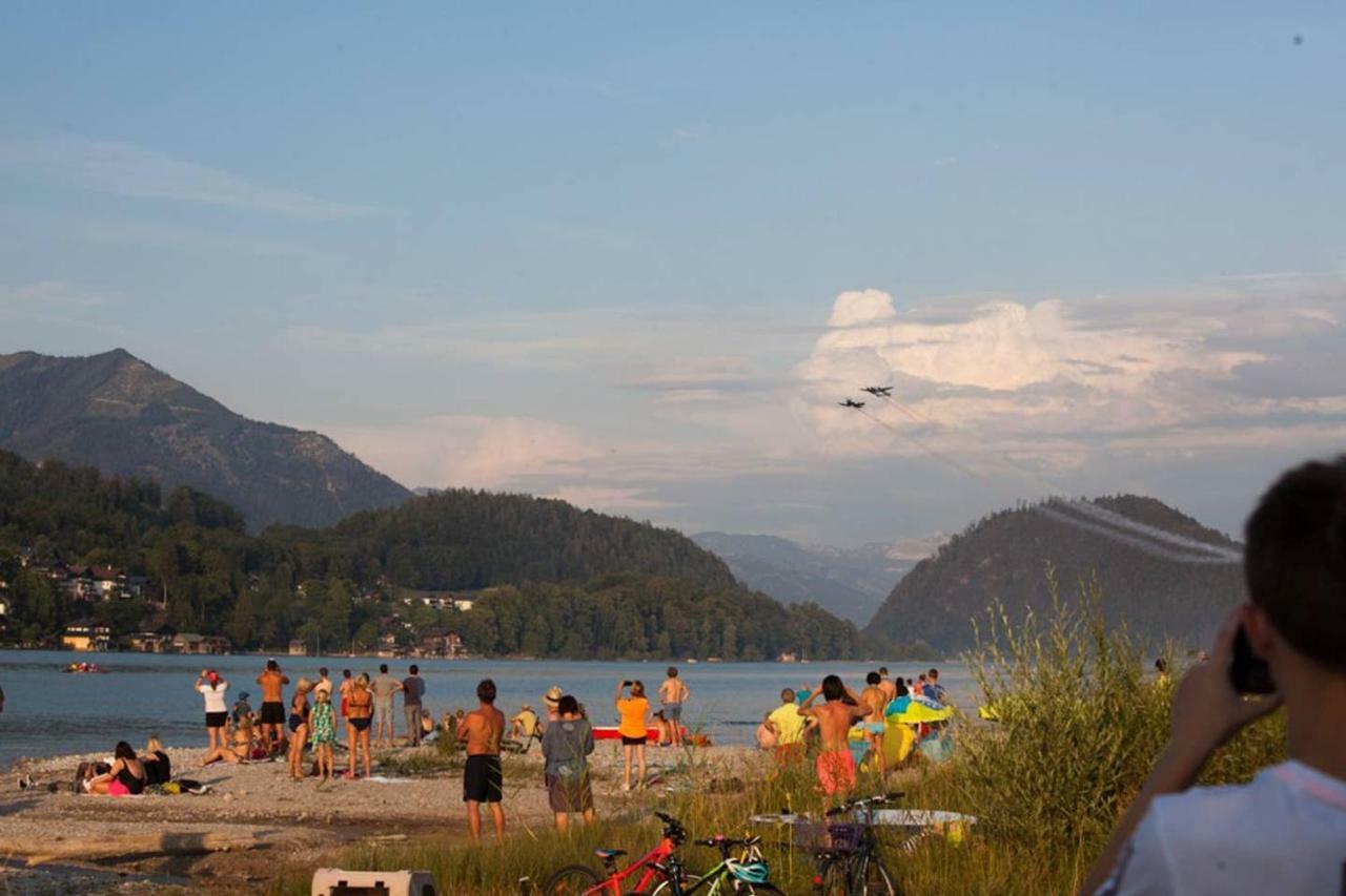 Ferienwohnung Abersee Esterno foto