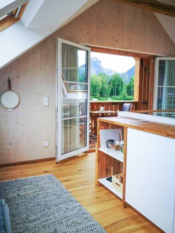 Ferienwohnung Abersee Esterno foto